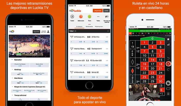 luckia app Luckia en equipos Android