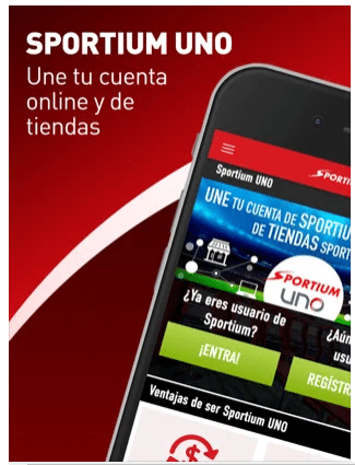 Sportium Aplicación móvil