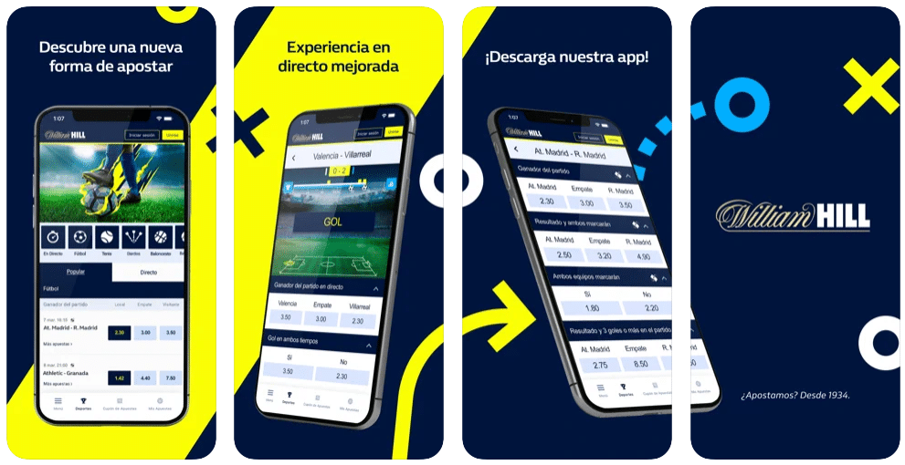 William Hill ES app
