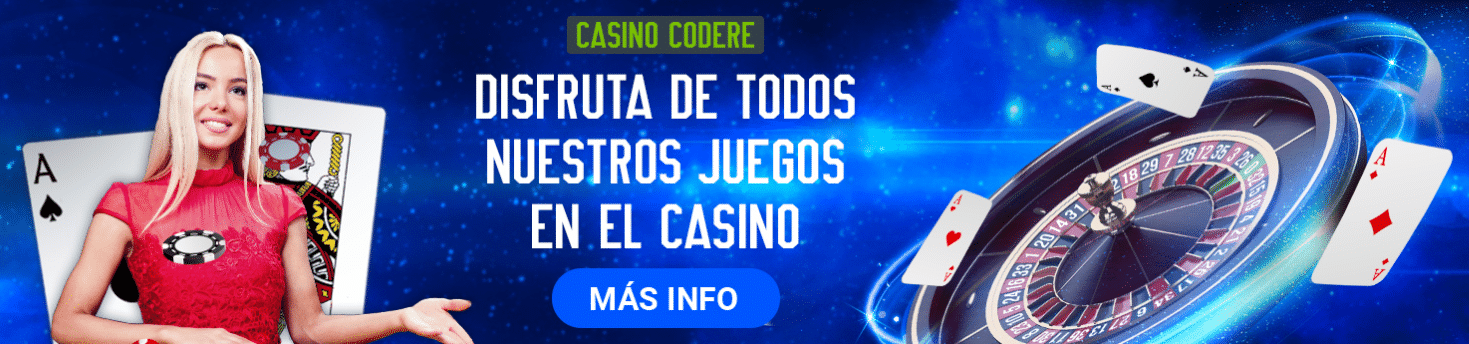 Codere España: Apuestas deportivas y juegos de casino