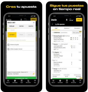 Aplicación móvil – Bwin es la opción más confiable