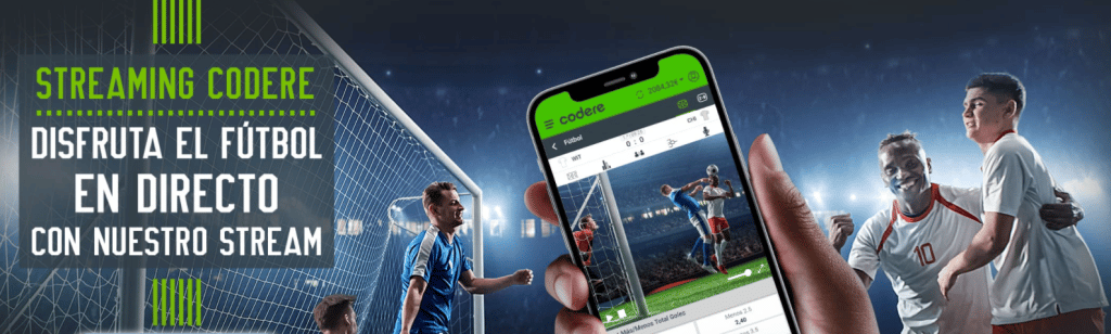 Transmisión en vivo o streaming: Codere gana