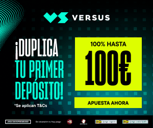 bono de bienvenida Versus 100 eur