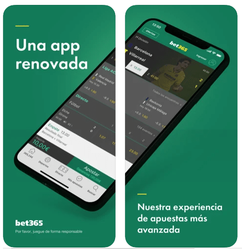 Bet365 ES mobile app