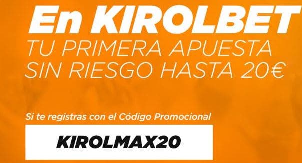 Ingresa aquí tu código promocional Kirolbet