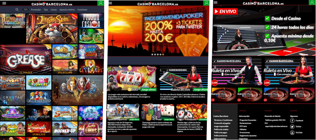 Código promocional Casino Barcelona