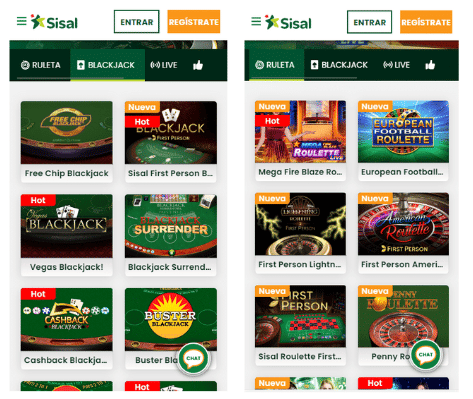 Sisal casino app